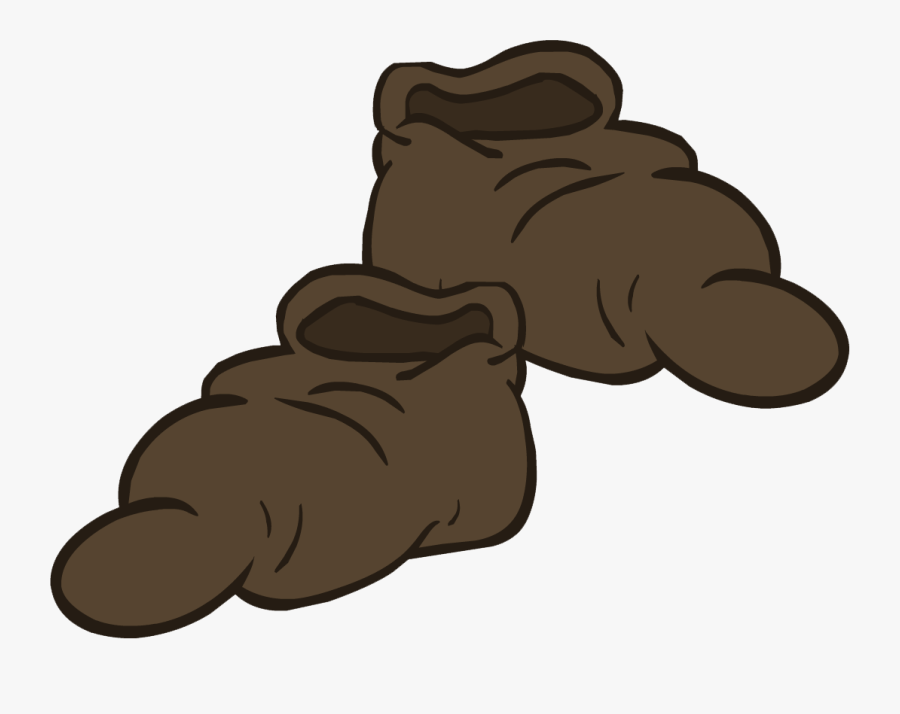 Club Penguin Brown Shoes Clipart , Png Download - Club Penguin Villager Shoe, Transparent Clipart