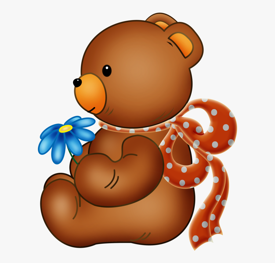 Bear Clipart, Bear Cartoon, Cute Bears, Brown Bear, - Sweet Teddy, Transparent Clipart
