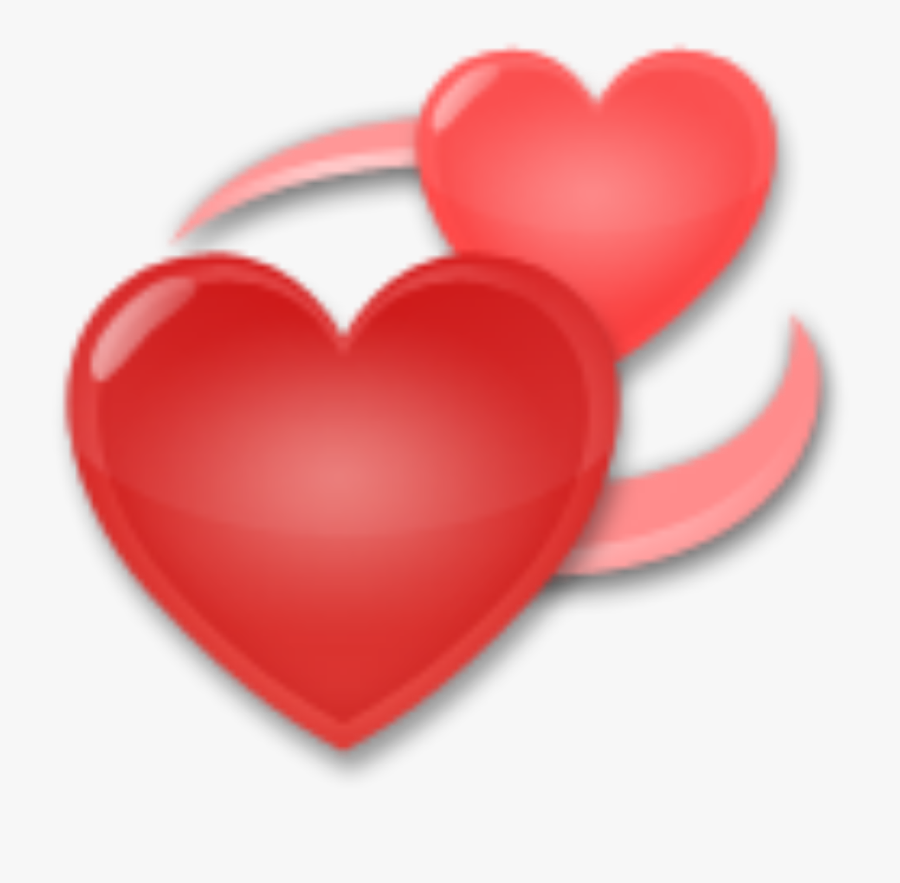#romantic #heart #loving #couples #redheart #red #cute - Couples Romantic Logo & Png For Picsart, Transparent Clipart