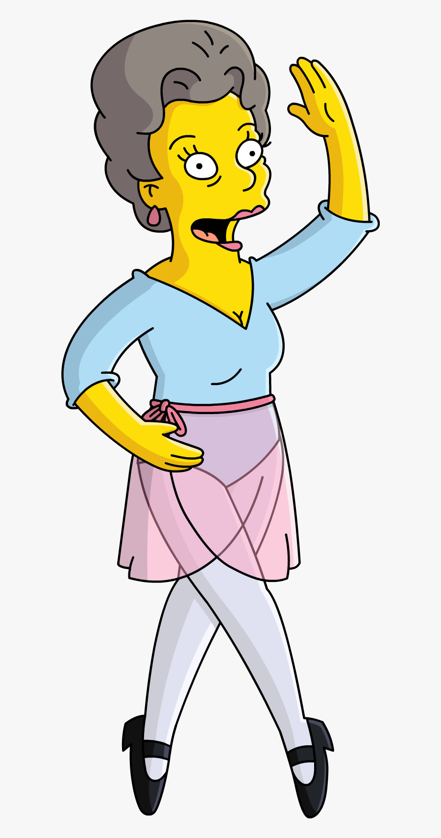 Last Tap Dance In Springfield Clipart , Png Download - Los Simpson Vicki Valentine, Transparent Clipart