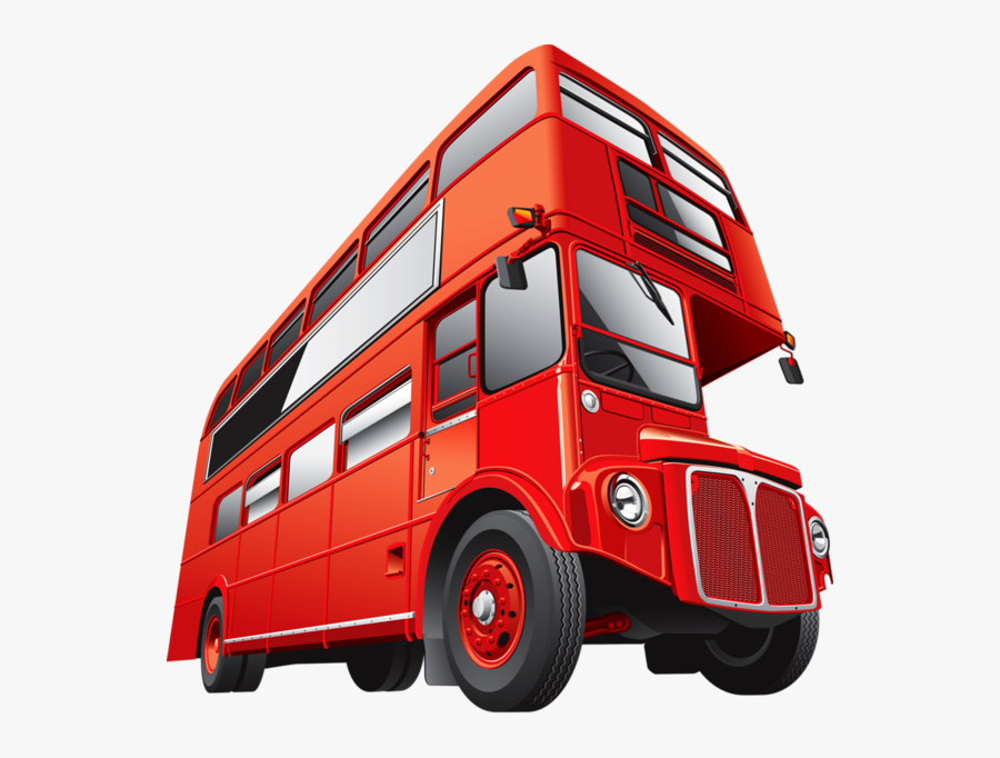 Transparent Bus Vector Png - Bus Anglais Png, Transparent Clipart