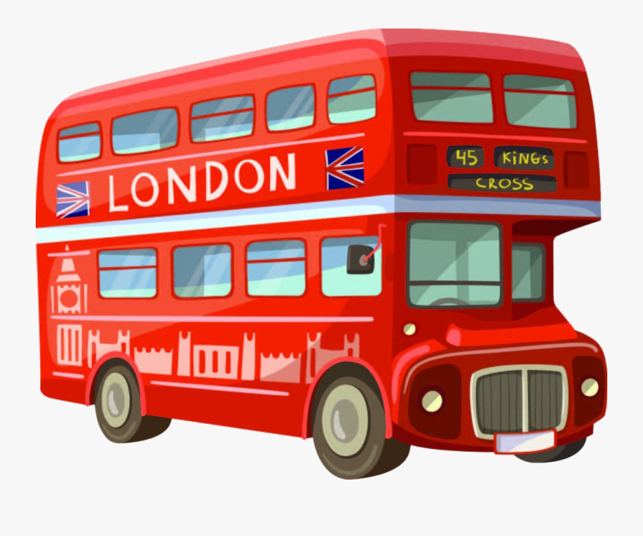 London Double Decker Bus Clipart , Free Transparent Clipart - ClipartKey