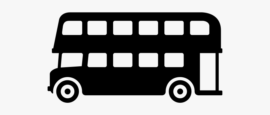 Double Decker Bus Rubber Stamp"
 Class="lazyload Lazyload - Double Decker Bus Clipart Black And White, Transparent Clipart