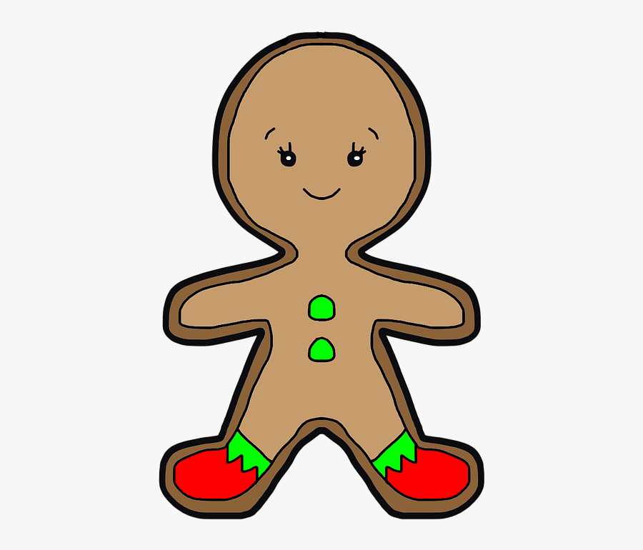Cookie Ginger Christmas - คุกกี้ คริสต์มาส การ์ตูน, Transparent Clipart