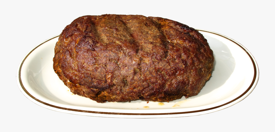 Transparent Salisbury Steak Clipart - Meat Loaf No Background, Transparent Clipart