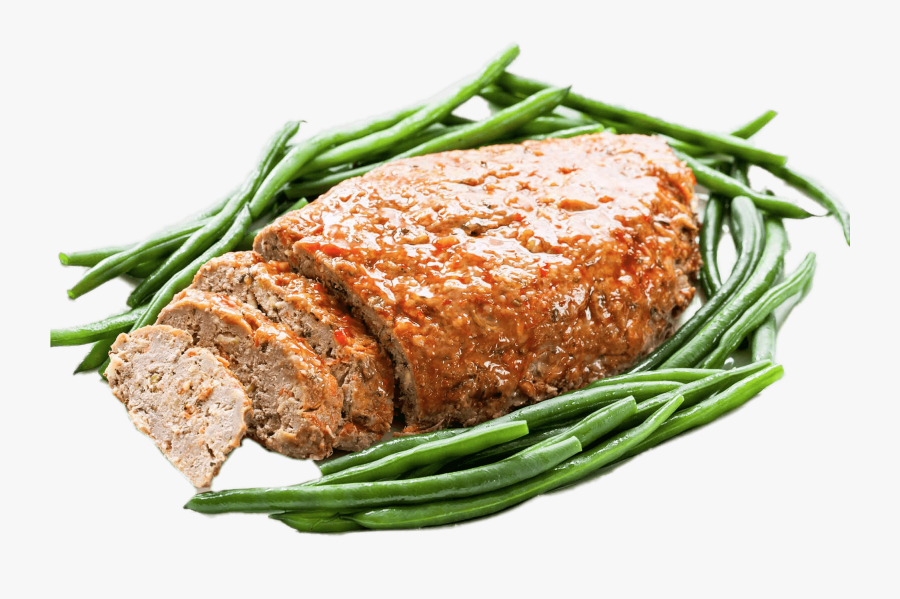 Turkey Meatloaf With Beans - Pork Steak, Transparent Clipart