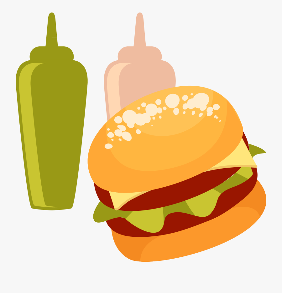 Fast Food Clip Art, Transparent Clipart