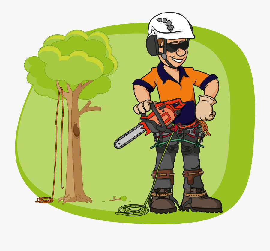 The Tree House Adventures Picture Free - Cartoon Arborist, Transparent Clipart