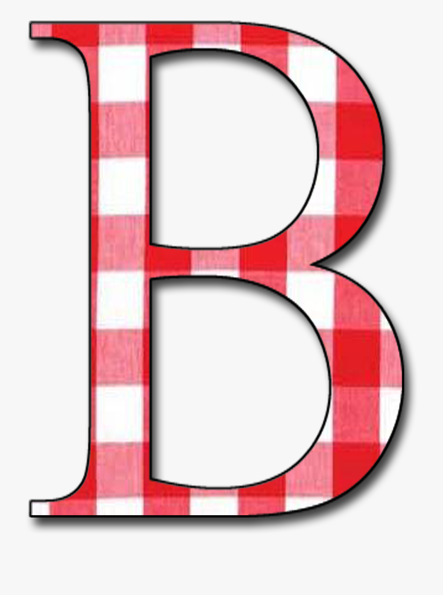 Red Gingham - Circle, Transparent Clipart