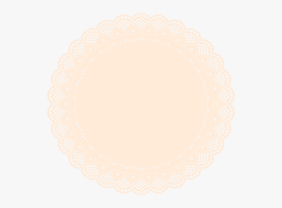 Transparent White Doily Png, Transparent Clipart