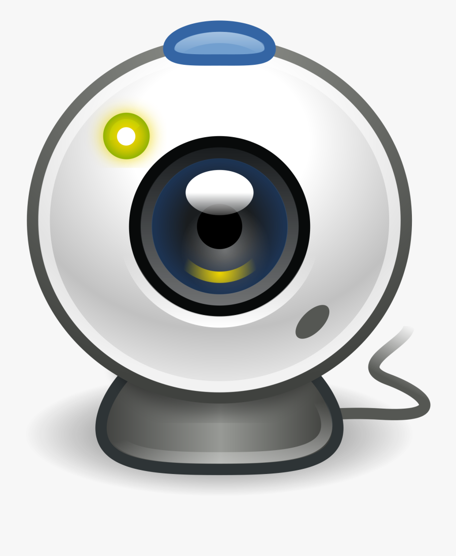 File Gnome Camera Web Svg Wikimedia Commons Blow Feathers - Video Chat App Download, Transparent Clipart