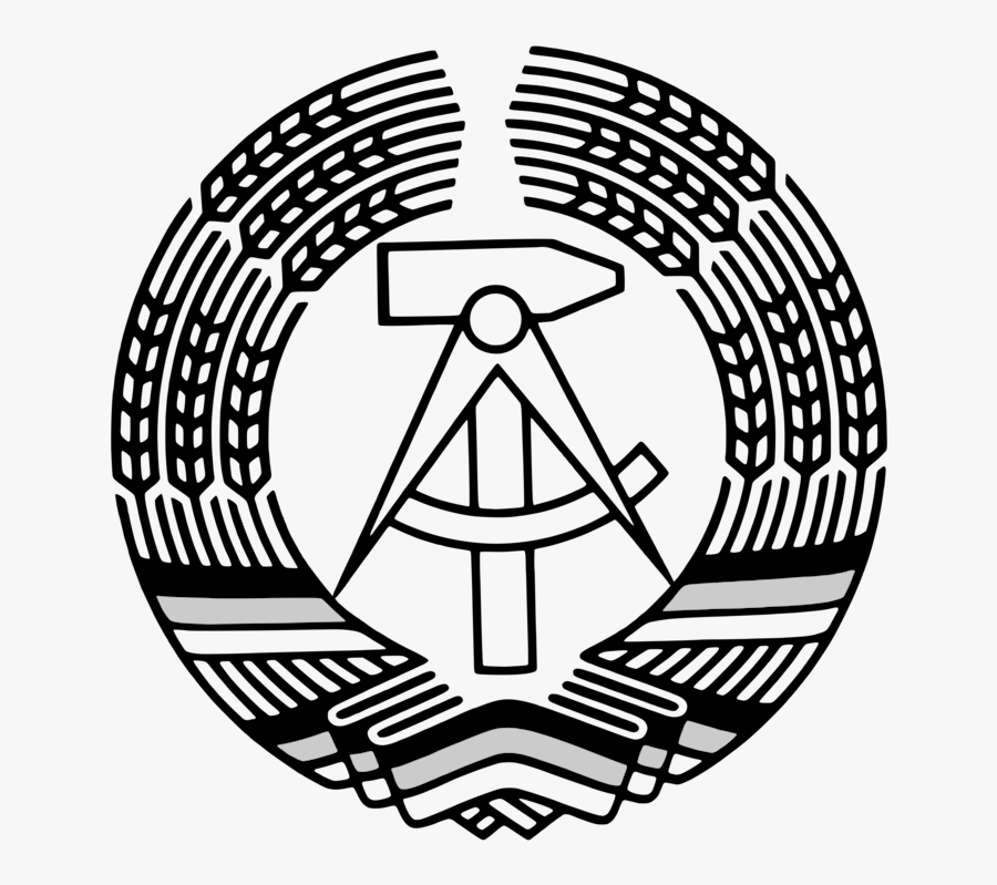 Line Art,symmetry,area - East Germany, Transparent Clipart