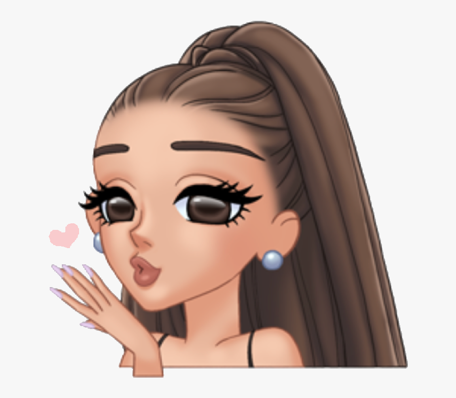 Transparent Blow Clipart - Ariana Grande Arimoji Gif, Transparent Clipart