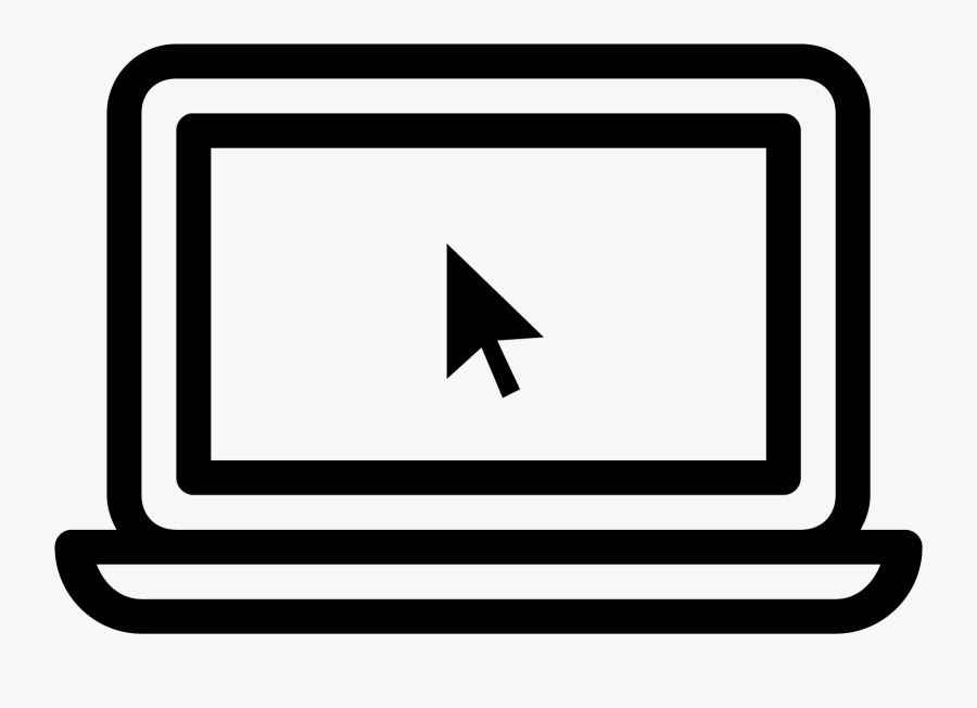 Mouse Pointer Png - Digital Marketing Vector Outline, Transparent Clipart