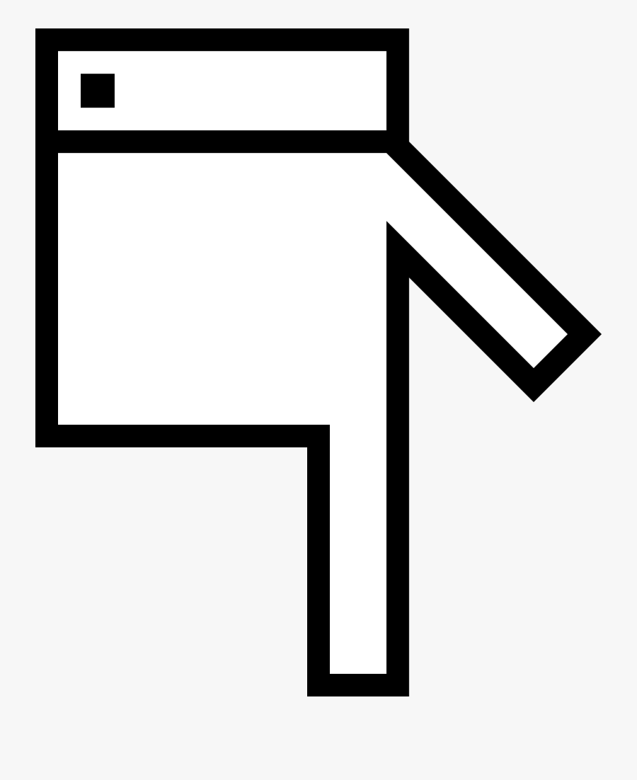 Hand Pointer Down - Clip Art, Transparent Clipart