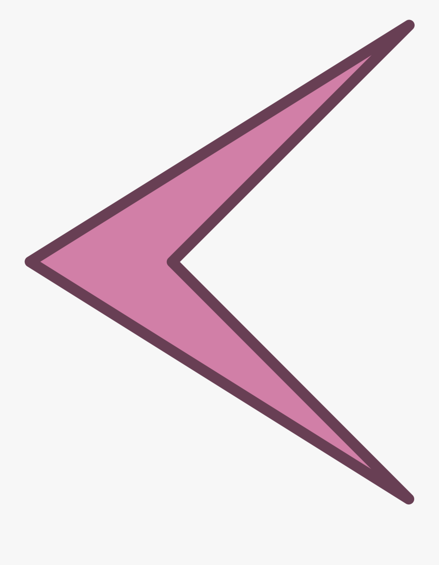 Arrow Left Pointing Free Picture - Name Of Arrow Shape, Transparent Clipart