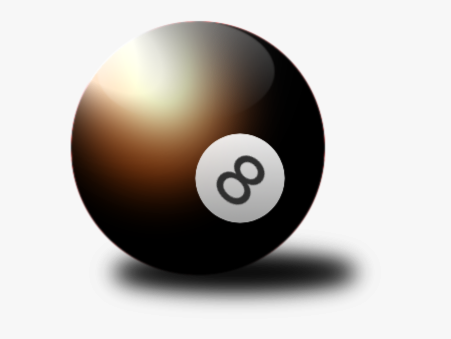 Billiard Ball, Transparent Clipart