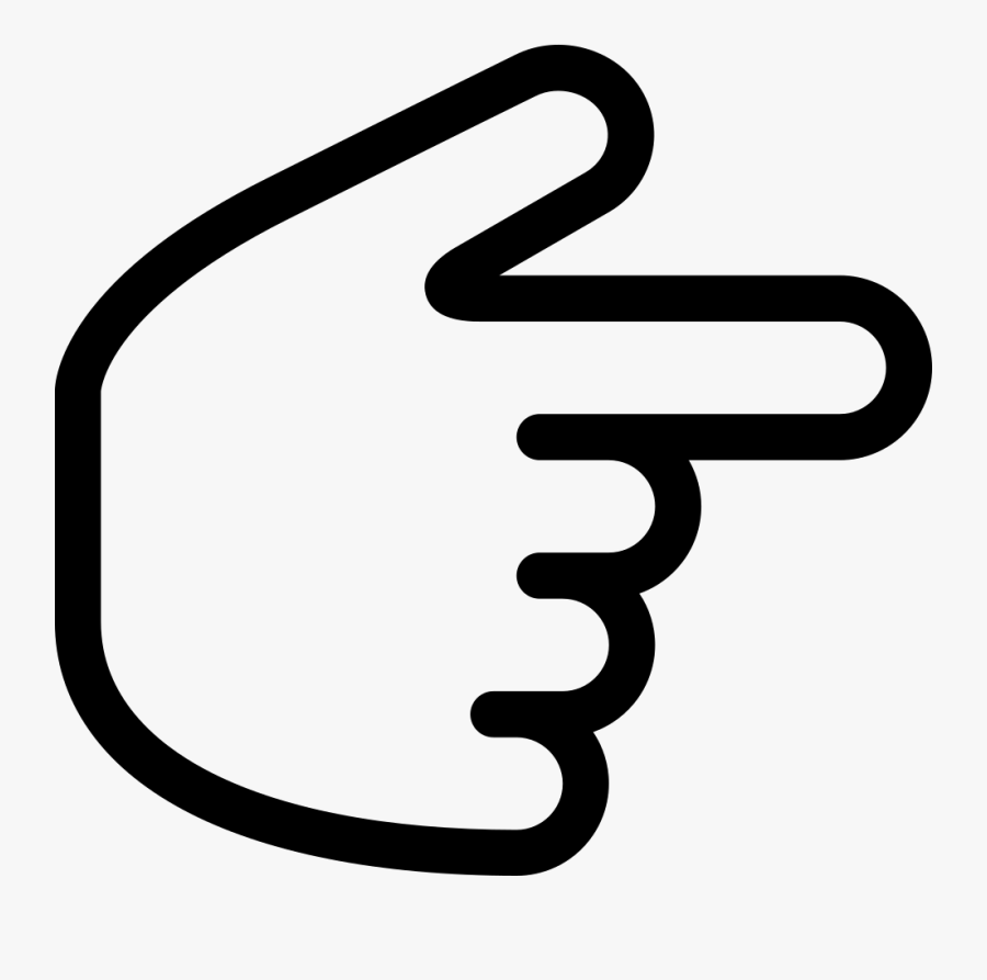Pointer Right - Puntero Png, Transparent Clipart