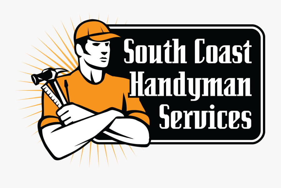 South Coast Handyman - Cartoon, Transparent Clipart