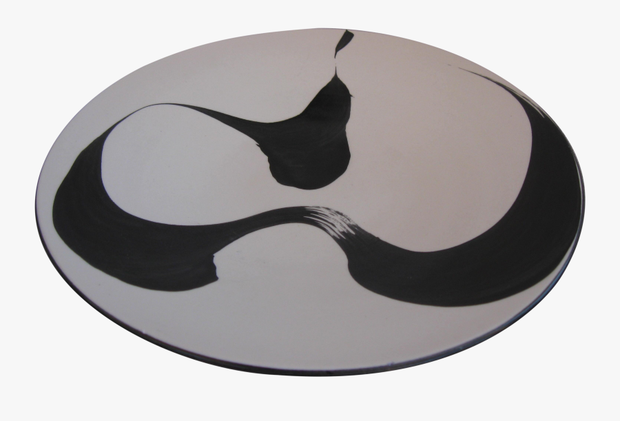 Plate Clipart Blue Rug - Crescent, Transparent Clipart