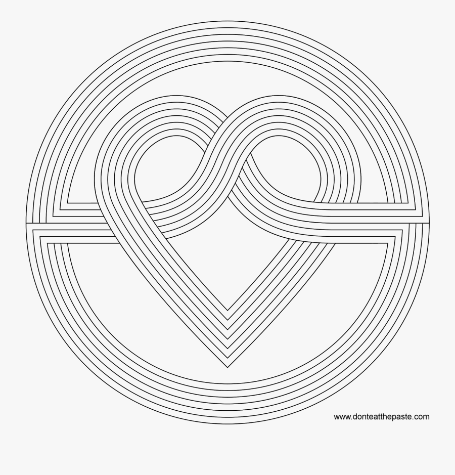 Download 7 Pics Of Rainbow Mandala Coloring Pages - Simple Heart Mandala Coloring Pages , Free ...