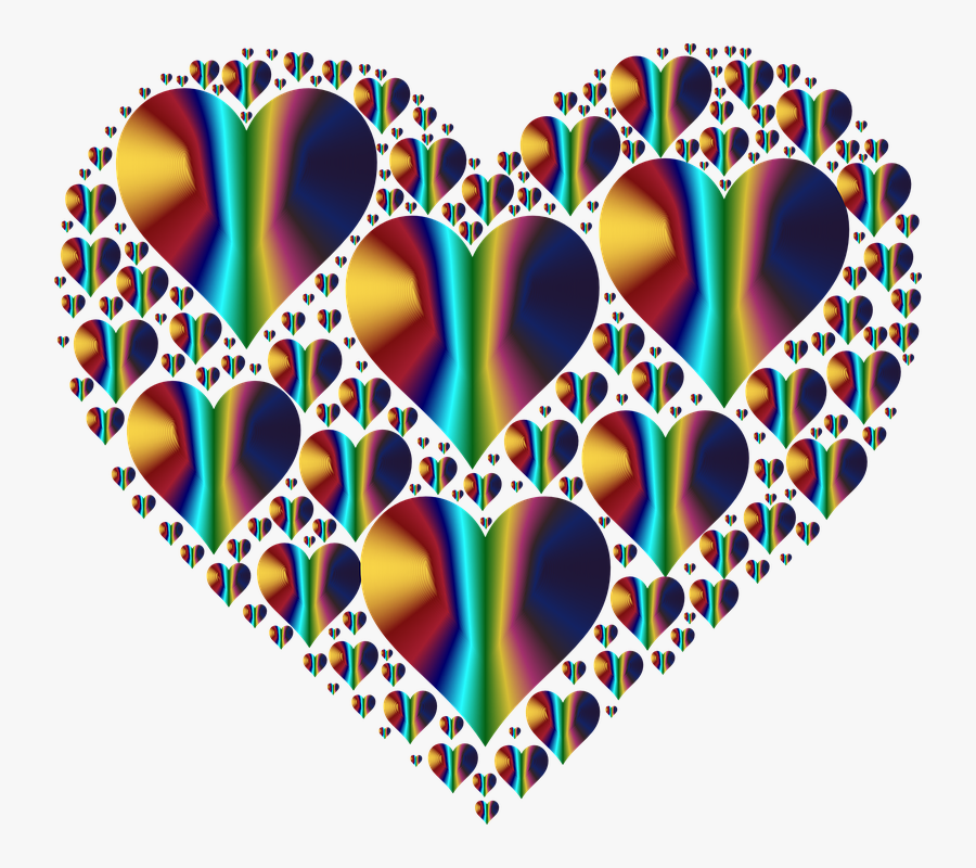 Amor En Forma De Coração, Transparent Clipart
