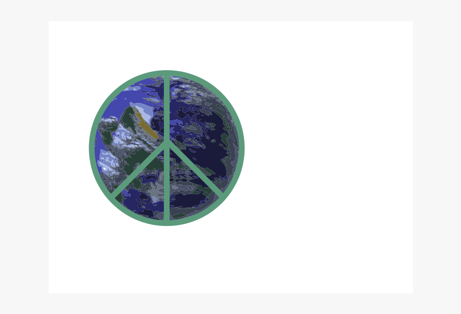 Peace On Earth Logo - Circle, Transparent Clipart