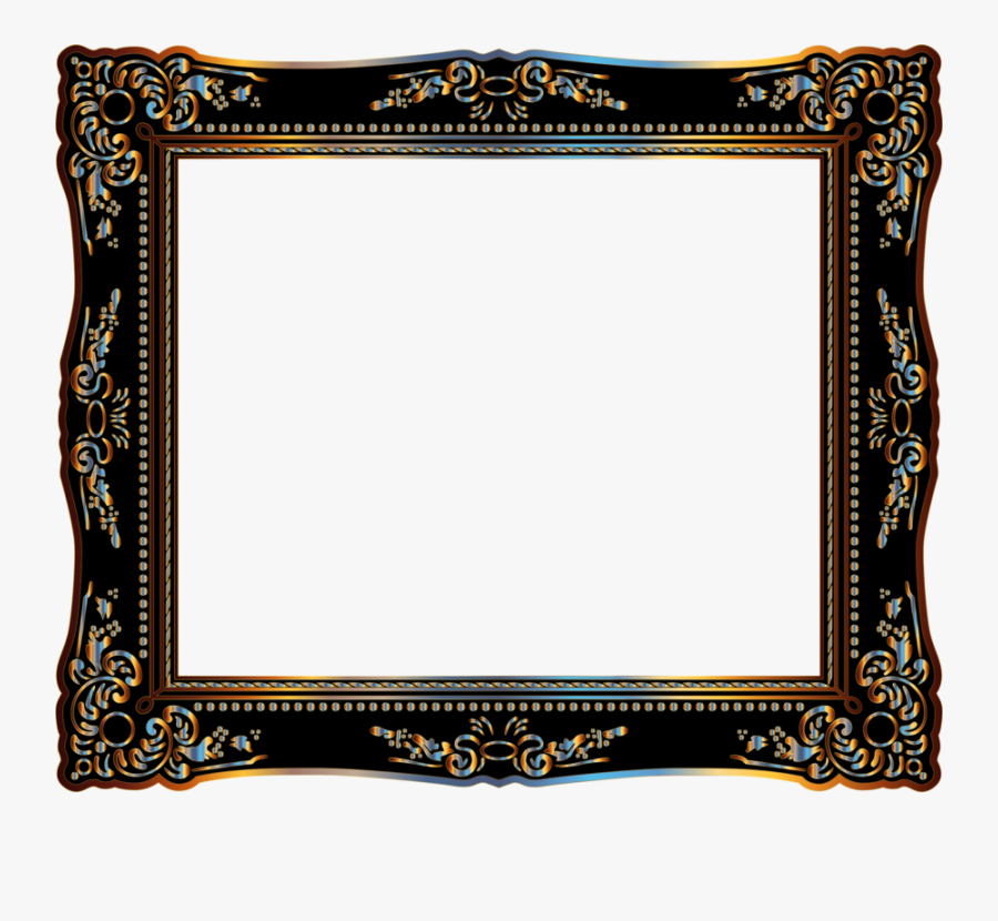 Clip Art Religious Borders And Frames - Frame Gold Png, Transparent Clipart