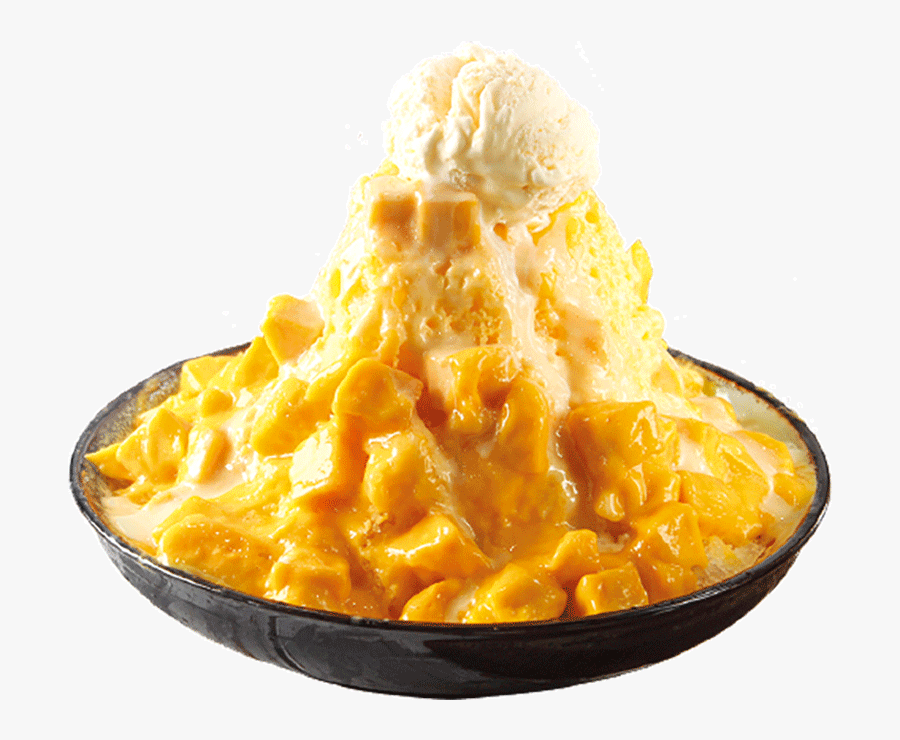 Mango Milk Shaved Ice-shaved Ice - 鲜 芋 仙 冰, Transparent Clipart