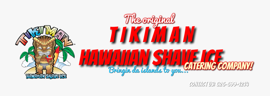 Tikiman Hawaiian Shave Ice - Shaved Ice Tiki Logo, Transparent Clipart
