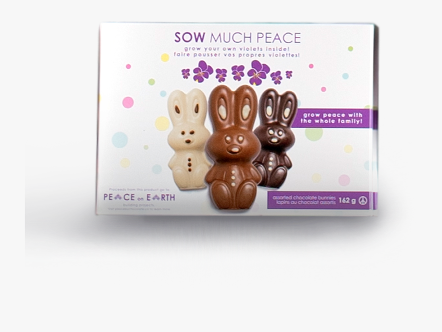 Easter Triple Bunny Box - Chocolate, Transparent Clipart