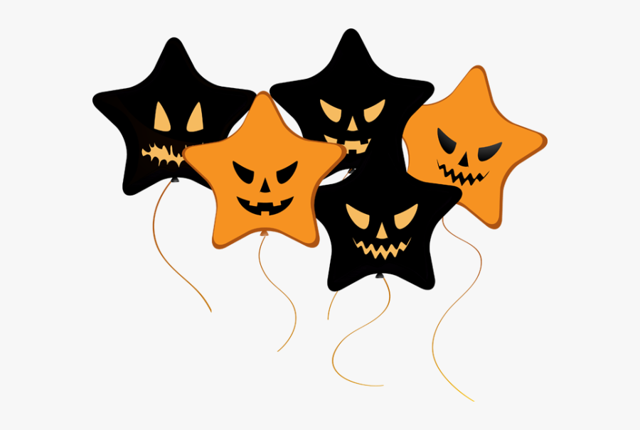 Halloween Balloons Clipart - Halloween Balloons Clipart Png, Transparent Clipart