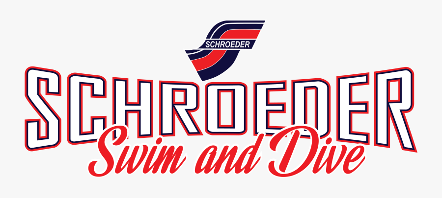 Transparent Swimmer Png - Schroeder Swim Team, Transparent Clipart