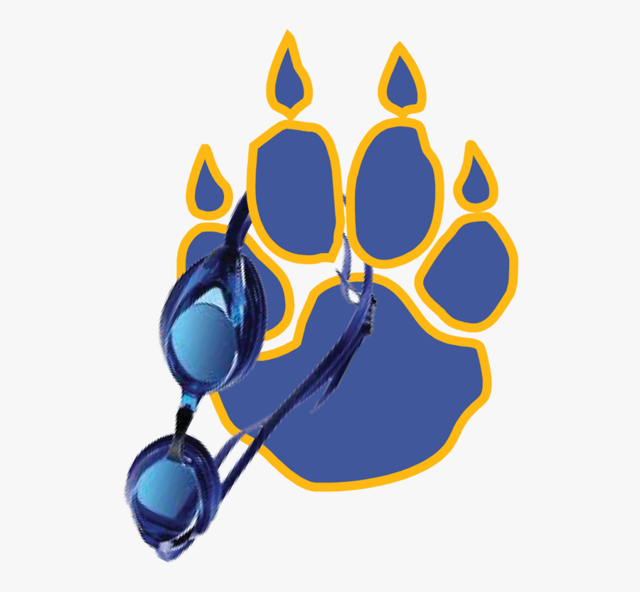 Klein High School Swim - Klein High School Paw, Transparent Clipart