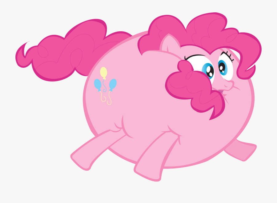 Balloons Clipart Transparent Background - Mlp Pinkie Pie Fat, Transparent Clipart