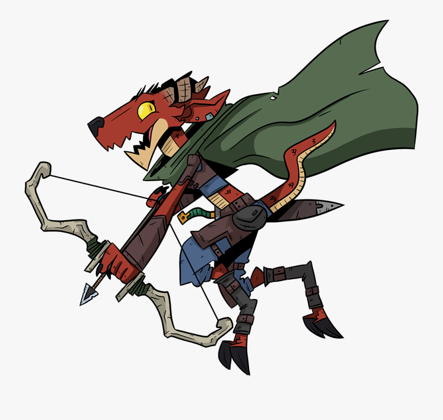 Art Meepa The Kobold - Kobold Dungeon And Dragon, Transparent Clipart