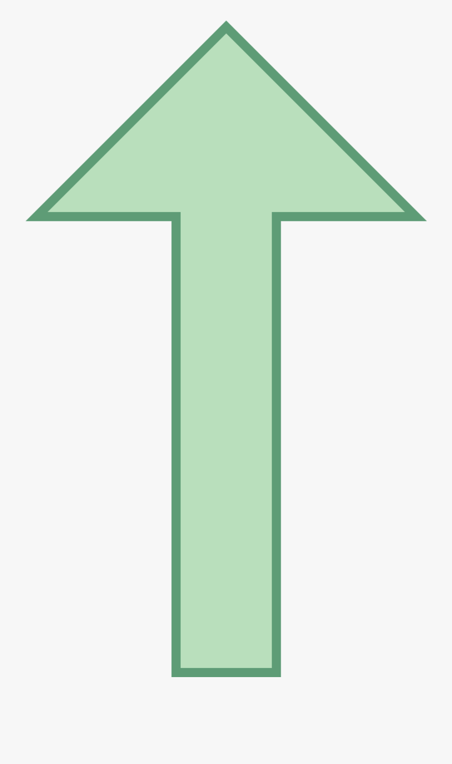 Transparent Arrow Going Up Png, Transparent Clipart