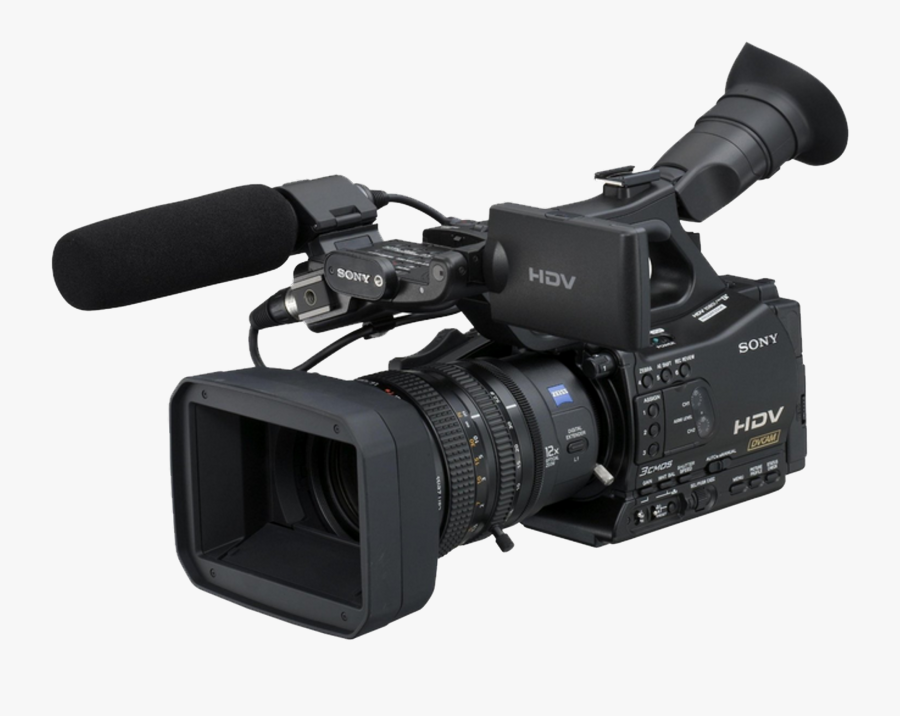 Cameras & Optics,camera Accessory,camera,video Instrument,point - Sony Hvr Z7u, Transparent Clipart