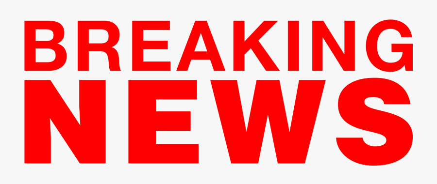 Breaking News Banner Png Transparent Background - Breaking News Text Transparent, Transparent Clipart