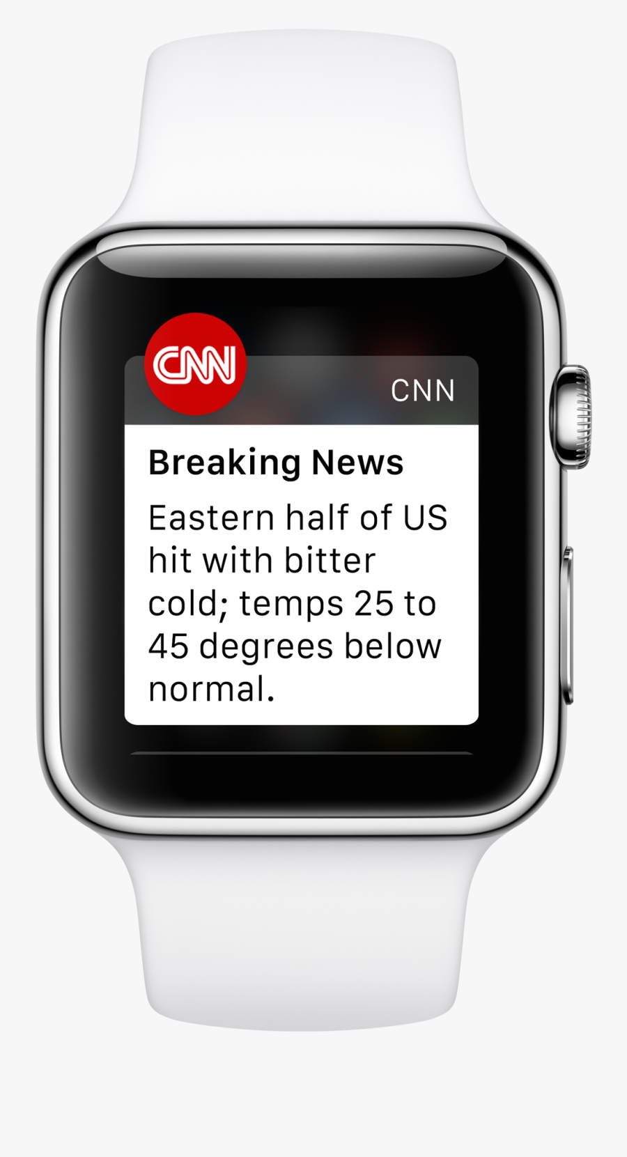 Transparent Breaking News Clipart - Zello Apple Watch, Transparent Clipart