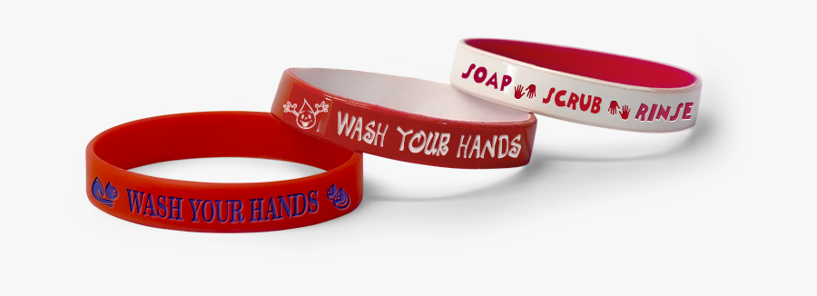 Hand Washing Wristbands - Bracelet, Transparent Clipart
