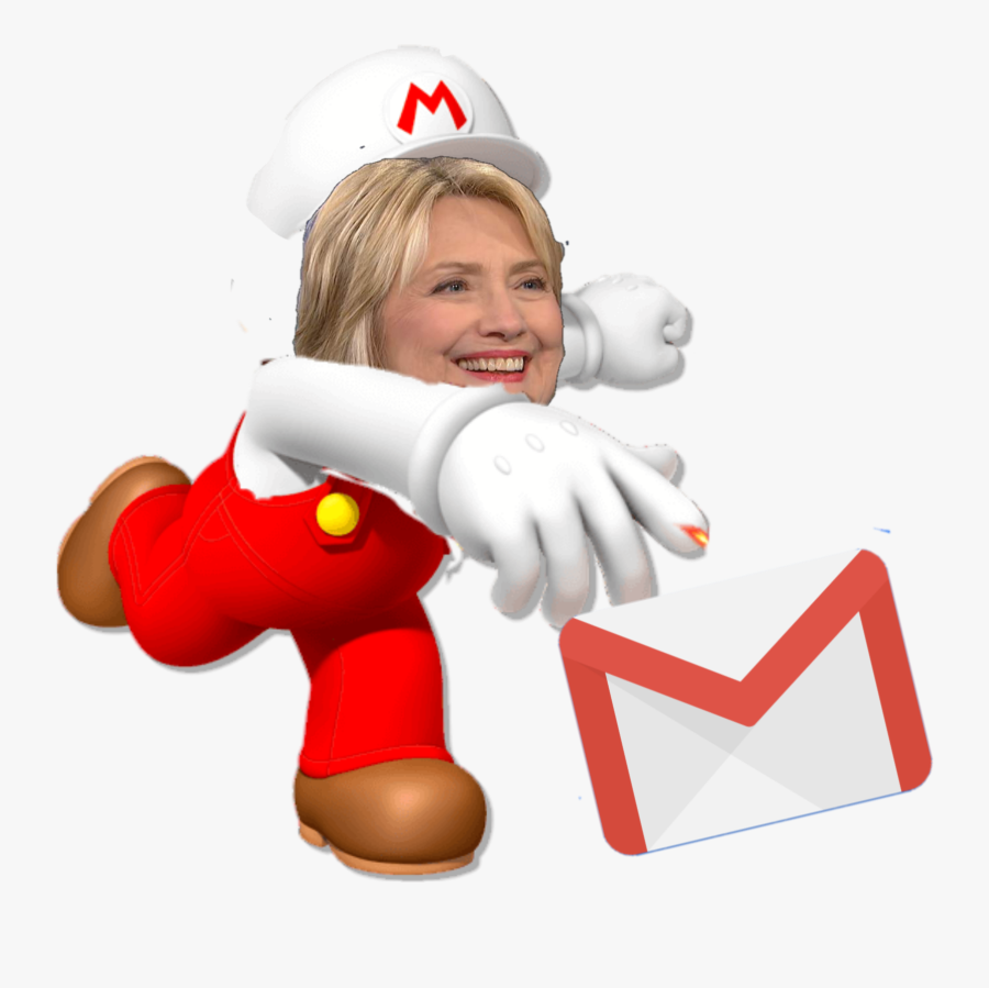 Breaking News Hillary Is In The New Mario Game - Flower Power Super Mario, Transparent Clipart
