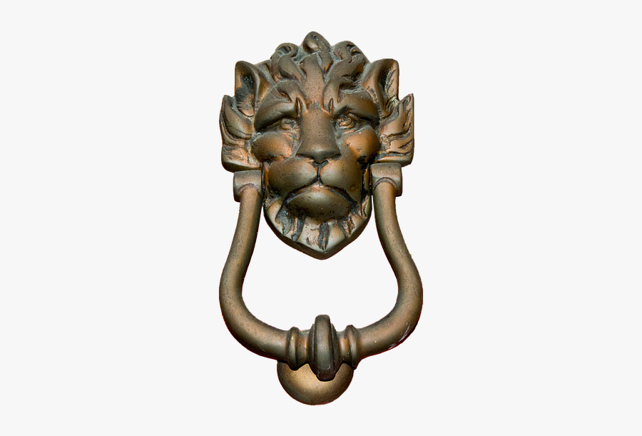 Door-handle - Old House Door Knob, Transparent Clipart