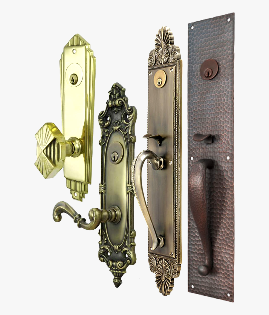 Front Door Knobs And Locks Lowes Vintage Deco Victorian, Transparent Clipart