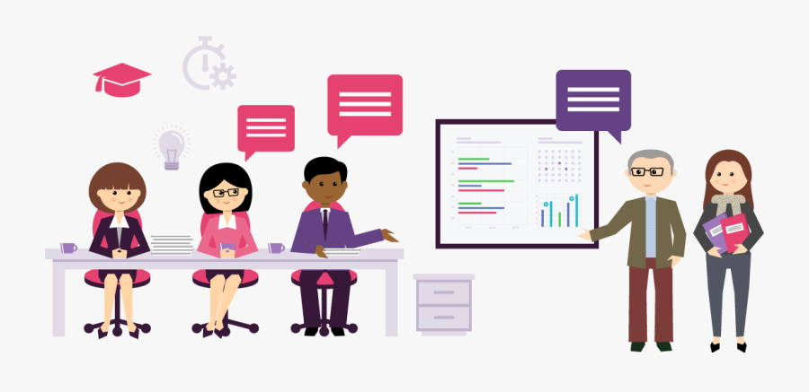 Staff Surveys Higher Education Infographic, Transparent Clipart