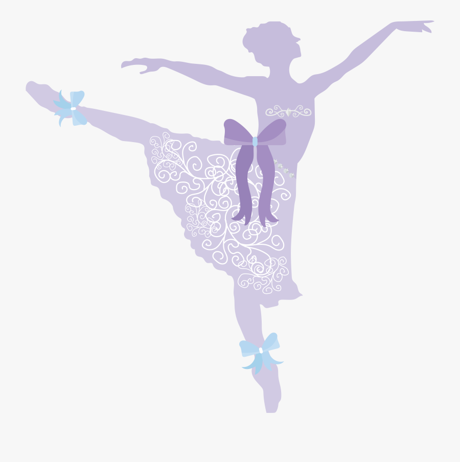 Thornapple Manor And Oak View Performance - Ballet Dancer Silhouette, Transparent Clipart