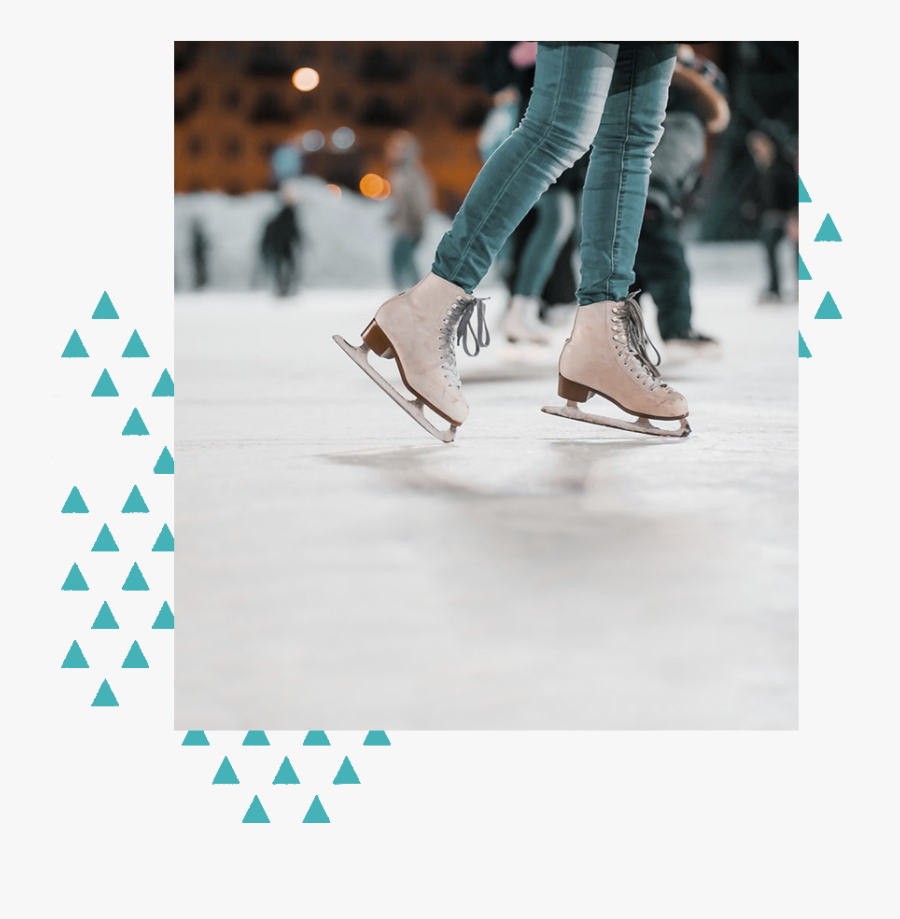 Transparent Ice Skate Png - Ice Skating, Transparent Clipart