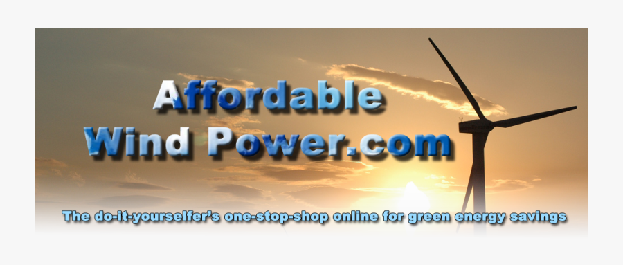 Awp Banner2 Lite - Wind Power Plants, Transparent Clipart