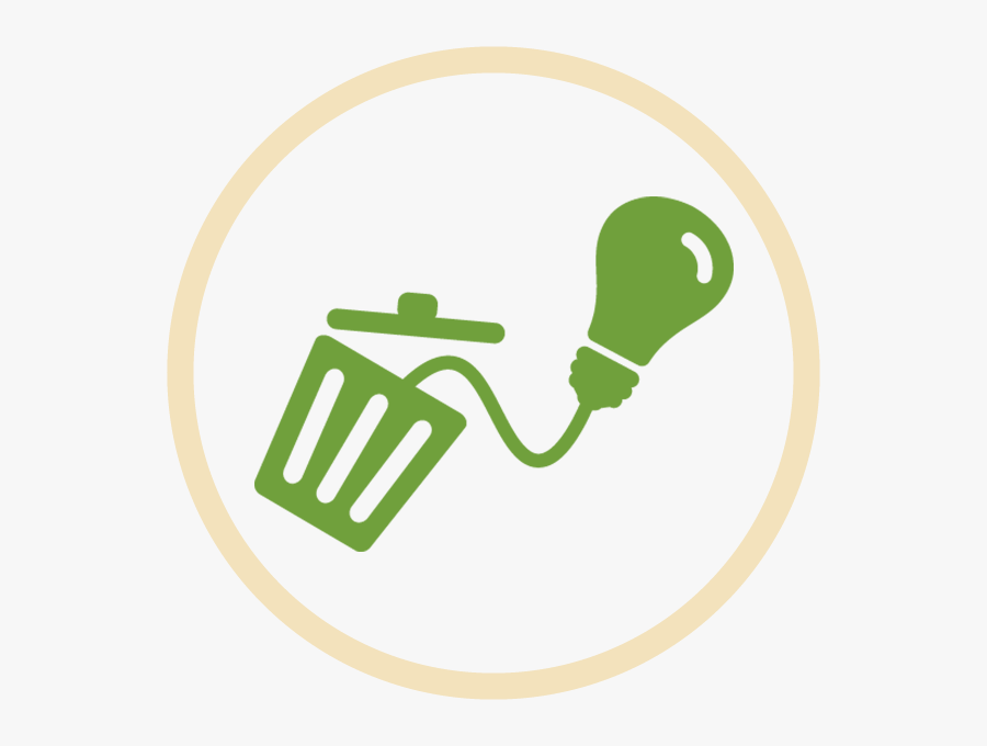 Waste To Energy Logo, Transparent Clipart