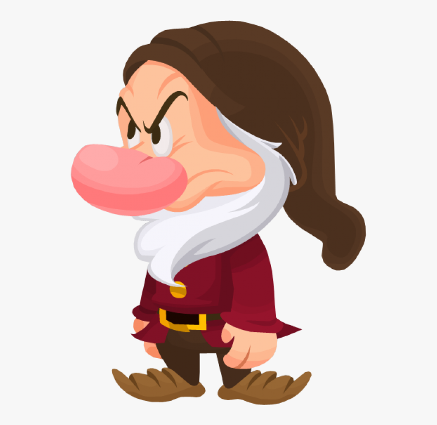 Grumpy Blanca Nieves, Transparent Clipart
